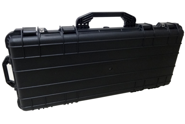Cape Buffalo Wheeled Water Resistant Shotgun Case - Black