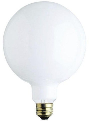 Picture of Westinghouse 310700 60 watt G40 Incandescent Light Bulb, White
