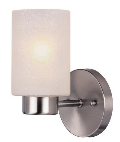 Picture of Westinghouse 6227800 Sylvestre One Light Indoor Wall Fixture, Brushed Nickel