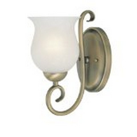 Picture of Westinghouse 6731300 One Light Interior Wall Fixture, Oyster Bronze with Frosted Glass