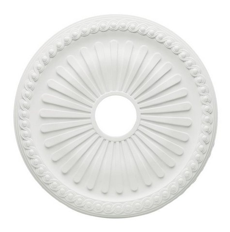 Picture of Westinghouse 7775200 20 in. Soleil Polyurethane Ceiling Medallion&#44; White