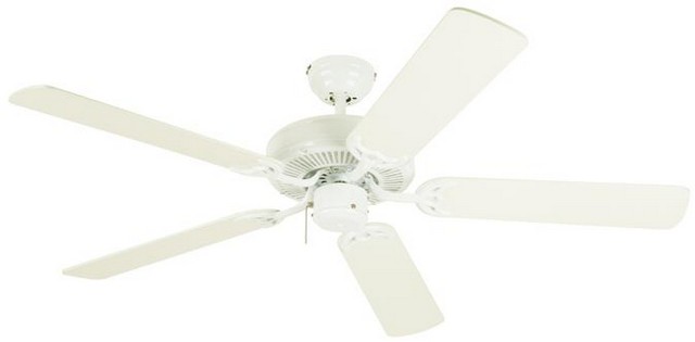Picture of Westinghouse 7802400 52 in. Contractors Choice 5 White Blades Indoor Ceiling Fan, White