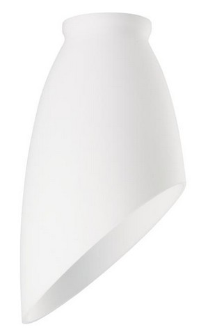 Picture of Westinghouse 8120800 2.25 in. White Glass Shade with Angled Design