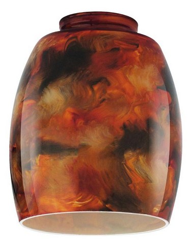 Picture of Westinghouse 8131100 2.25 in. Handblown Fire Pit Glass Shade