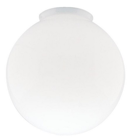 Picture of Westinghouse 8157100 4 x 8 in. Handblown Gloss White Glass Globe