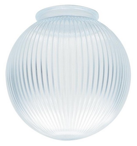 Picture of Westinghouse 8525400 3.25 in. Clear Prismatic Glass Globe&#44; Pack of 6