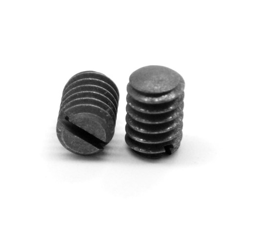 No.10-24 x 0.38 in. Coarse Thread Slotted Set Cup Point Screw, 18-8 Stainless Steel - 2500 Piece