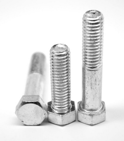 1in. -8 x 8 in. - PT Coarse Threaded Hex Cap Screw, 18-8 Stainless Steel - 5 Piece