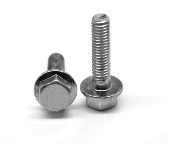 0.5-13 x 4 Coarse Threaded Grade 8 Hex Flange Screw, Alloy Steel - Yellow Zinc Plated - 120 Piece