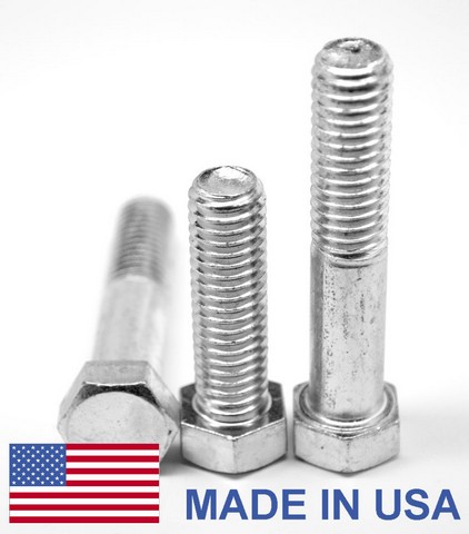 0.25-28 x 0.88 Fine Threaded Grade 5 MS90727 Hex Cap Screw, USA Alloy Steel - Yellow Cadmium Plated - 1300 Piece -  ASMC Industrial, 0000-207902-1300