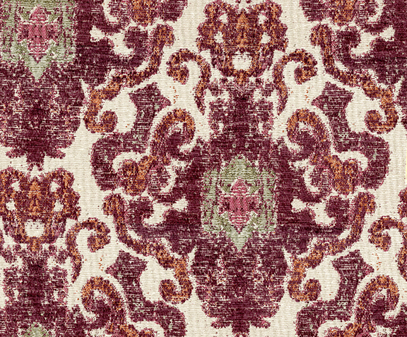 Picture of Amazonia 105 Woven Jacquards Fabric&#44; Sangria