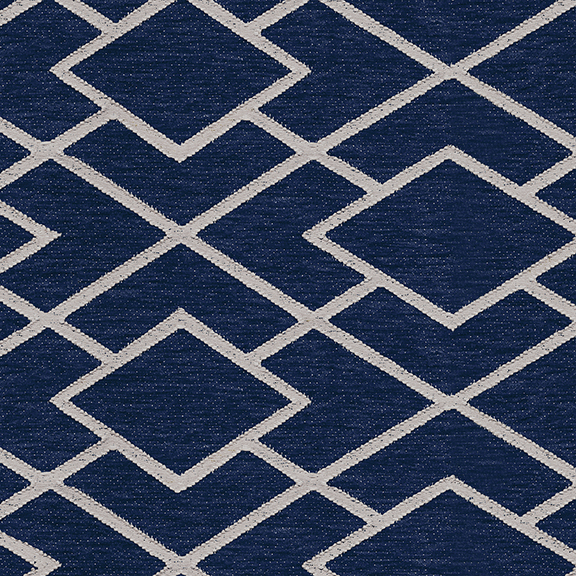 308 100 Percent Polyester Fabric, Navy