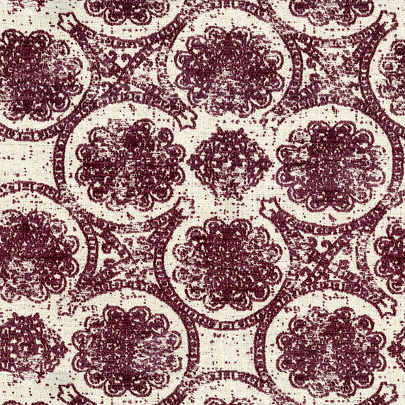 105 Woven Jacquards Fabric - Sangria