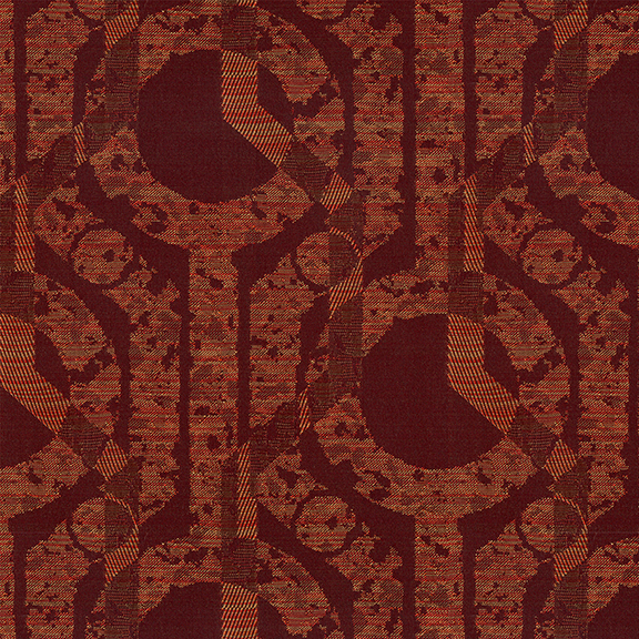 Picture of Crypton Centerstage 17 Contemporary Contract Woven Jacquard Fabric, Sunset