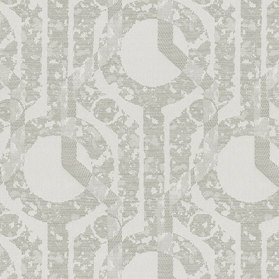 Picture of Crypton Centerstage 91 Contemporary Contract Woven Jacquard Fabric&#44; Platinum