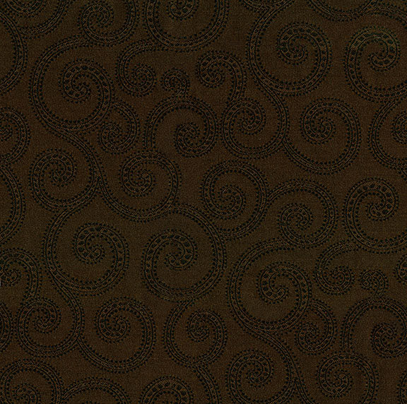 Crypton  87 Woven Jacquard Contract Rated Fabric, Chestnut