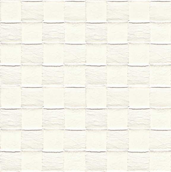 Picture of Colonial 61 Faux Basket Weave & Leather Feel Vinyl Fabric, White