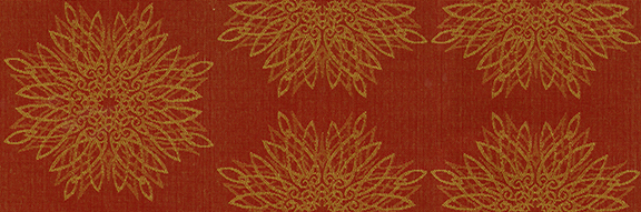 Crypton  44 Woven Jacquards Fabric - Pumpkin