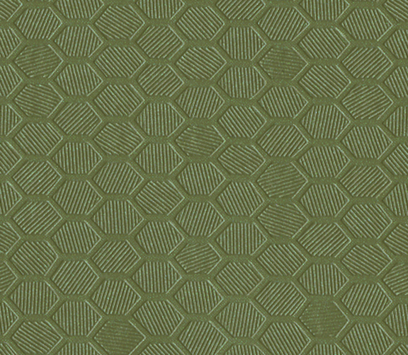 Hexx 58 100 Percent Polyvinyl Chloride Fabric, Moss