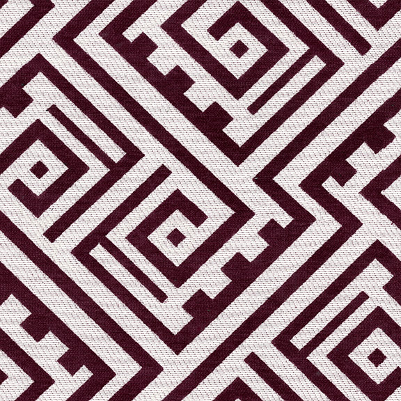 Keywest 1006 Jacquards Fabric, Bordeaux