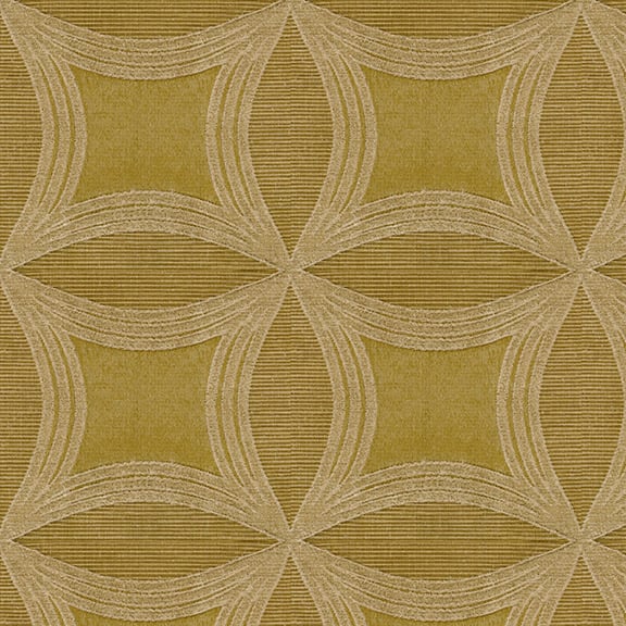 Picture of Kismet 5009 Woven Jacquard with Kiss Backing Fabric, Gold