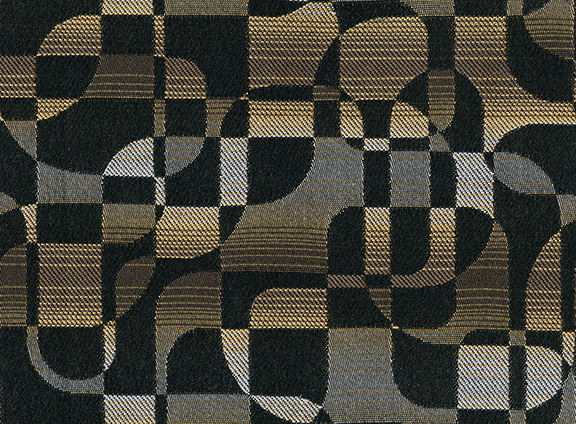 Picture of Crypton Multiplex 94 Contemporary Contract Woven Jacquard Fabric, Blackbird