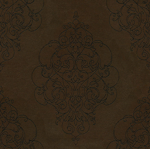 Crypton  87 Woven Jacquard Contract Rated Fabric, Chestnut