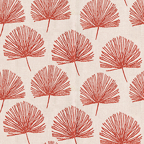 11 Woven Jacquards Fabric - Coral