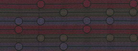 Picture of Crypton Relate 17 Contemporary Contract Woven Jacquard Fabric&#44; Bordeaux