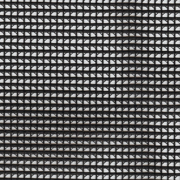 PVC Dipped Mesh with 100 Percent Polyester Scrim Fabric, Black