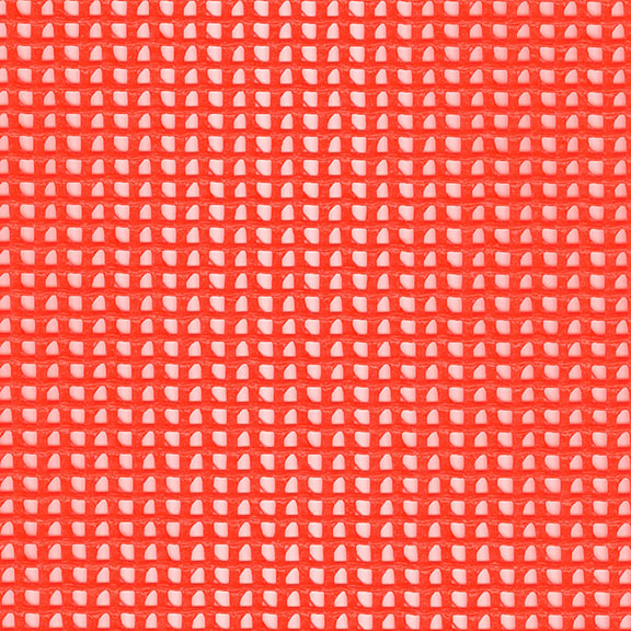 PVC Dipped Mesh with 100 Percent Polyester Scrim Fabric - Orange