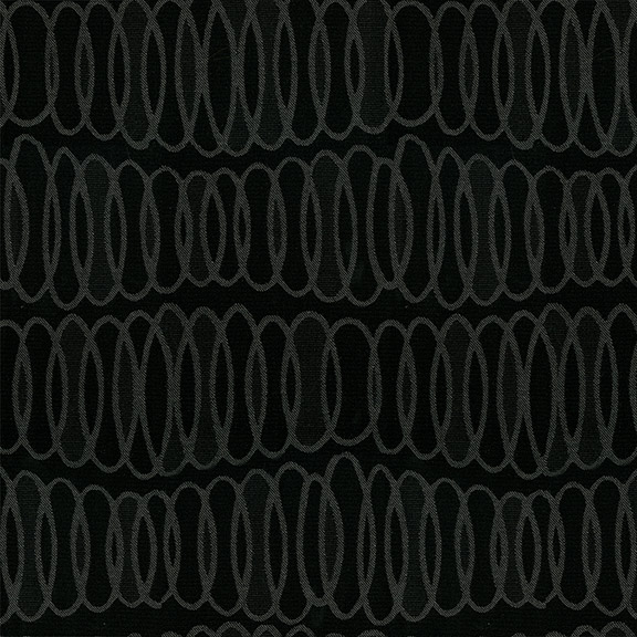 9009 100 Percent Polyester Fabric, Black