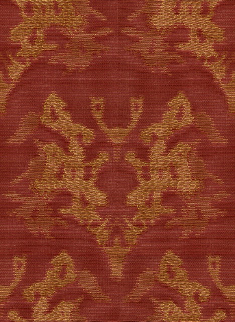 Crypton 44 Woven Jacquards Fabric - Pumpkin