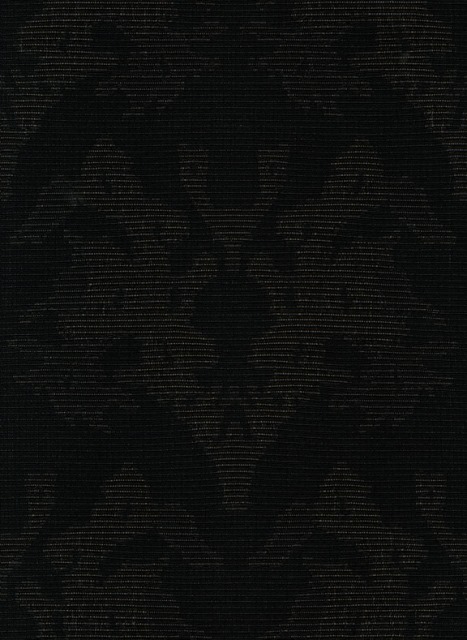 Crypton 9009 Woven Jacquards Fabric - Black