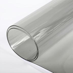 Picture of 30 Gauge Super 2 Smoke Tinted Clear Plastic with Paper Interleaf Fabric  Light Tint 