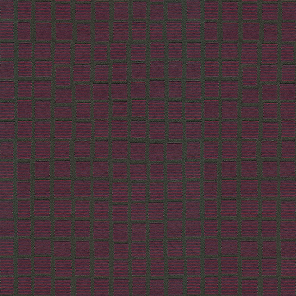 Picture of Crypton Syndicate 1009 Contemporary Contract Woven Jacquard Fabric, Sassy Plum