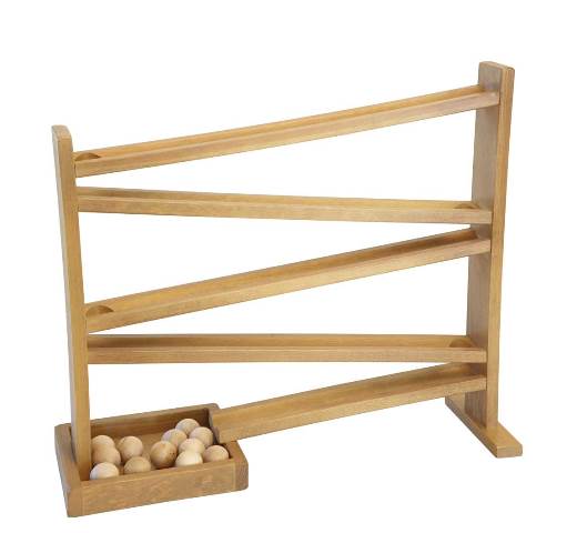 Picture of Lapps Toys & Furniture 117 H Wooden Ball Roller Toy&#44; Harvest