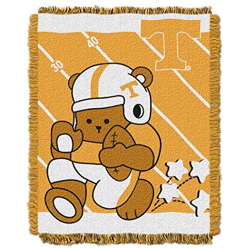 Picture of LHM NCAA Tennessee Volunteers Fullback Woven Jacquard Baby Throw Blanket&#44; 36 x 46 in.