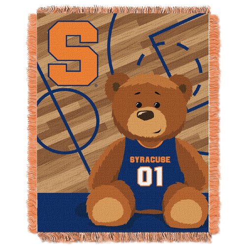 Picture of LHM NCAA Syracuse Orange Fullback Woven Jacquard Baby Throw Blanket&#44; 36 x 46 in.