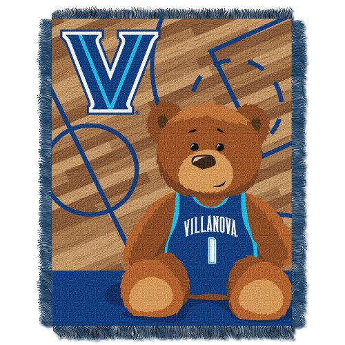 Picture of LHM NCAA Villanova Wildcats Fullback Woven Jacquard Baby Throw Blanket&#44; 36 x 46 in.
