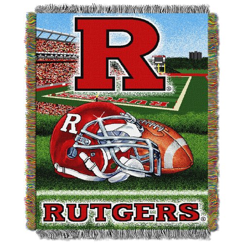 Picture of LHM COL Rutgers Woven Tapestry Blanket