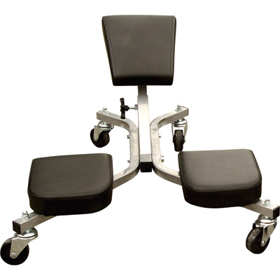 44128 Tools Knee Saver Rolling Work Seat - 300 lbs Capacity, Model No. 78033