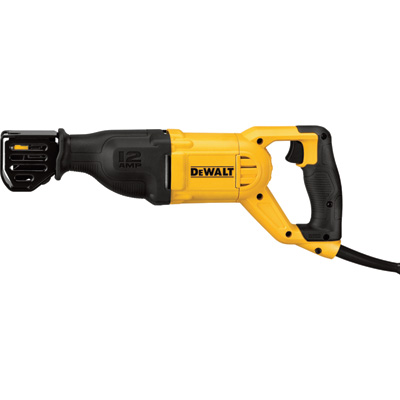 Picture of Dewalt 49220 Corded Reciprocating Saw - 12 amp, 0 - 2900 SPM - Model No. DWE305