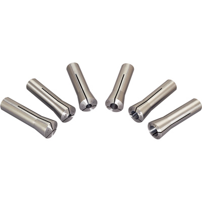 144559 Milling & Drilling Machine 6 Piece R-8 Collet Set, Model No. 650132