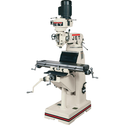 JET JVM-836-1 Step Pulley Milling Machine 115V 1PH - JT9-690036
