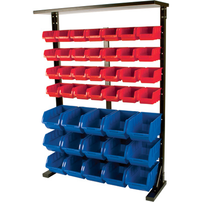 Performance Tool 205117 Half Bulk Bin Storage Rack - 47 Bins - Model No.W5193