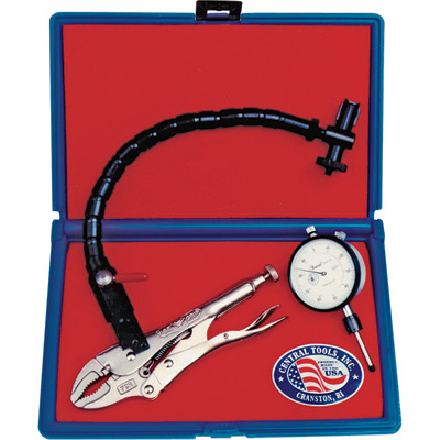 436450 Dial Indicator Set with Flex-Arm & Vise Grip