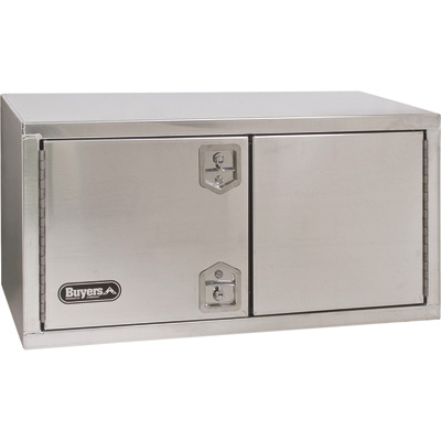 Picture of Buyers Products 716940 Aluminum Underbody Toolbox - Smooth&#44; 36 x 24 x 24 in. - Model No. 1705335