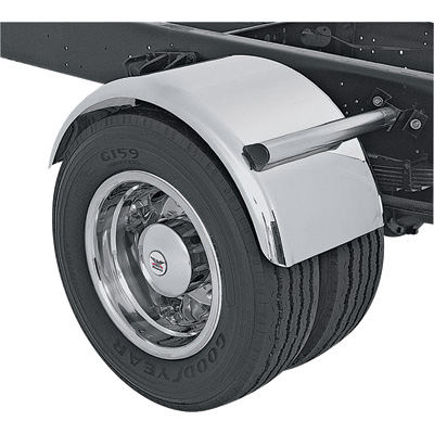 716966 Stainless Steel Half Fender Kit - 21 in., 2 Piece Set