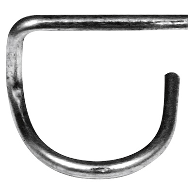 Metal Tech Steel Silver Scaffolding Pig Tail Lock 1 pk